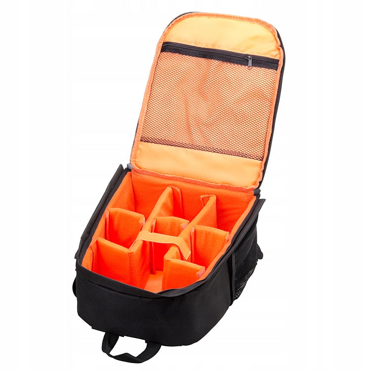 ROOMY PHOTO BACKPACK FOR CAMERA CANON NIKON Color black