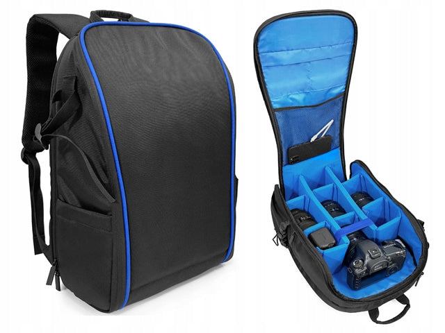 ROOMY PHOTO BACKPACK FOR CAMERA CANON NIKON SONY LAPTOP TABLET