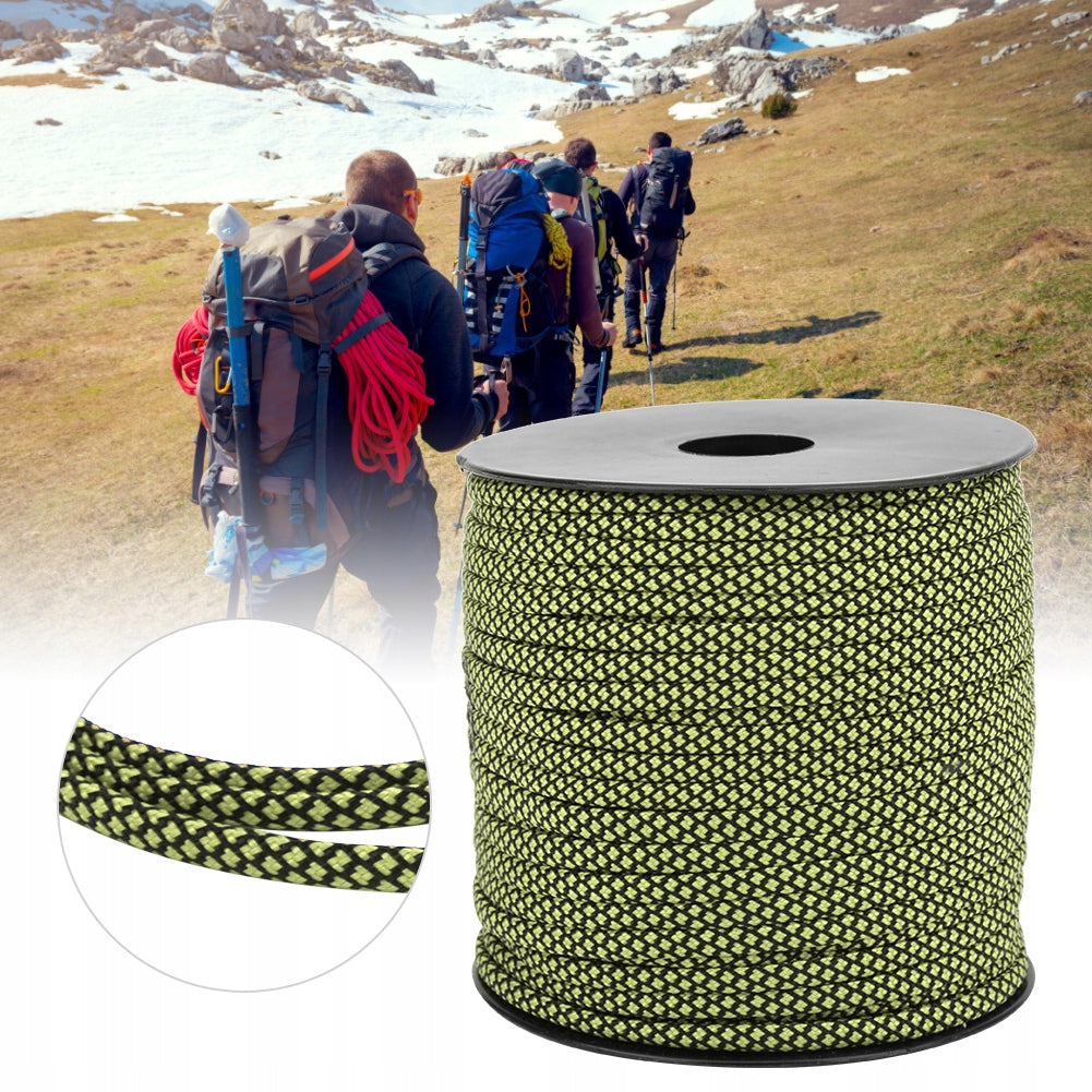 ROPE 4MM TENT TARPAULINSURVIVAL CORD PARACORD 50METERS VERY STRONG Packaging status original