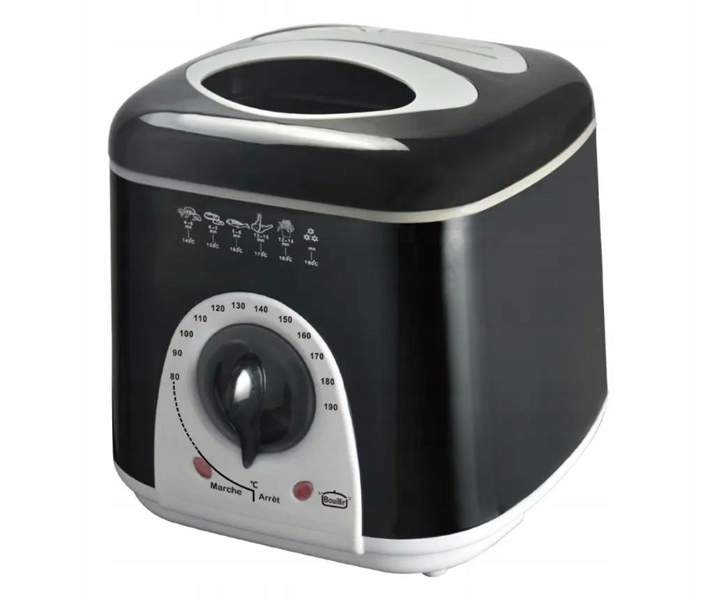 ROSBERG R51980B BLACK mini air fryer 1L 950W