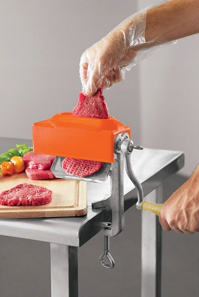 ROSSNER MANUAL GRINDER FOR BREAKING MEAT STEAK CHOPS Packaging status original
