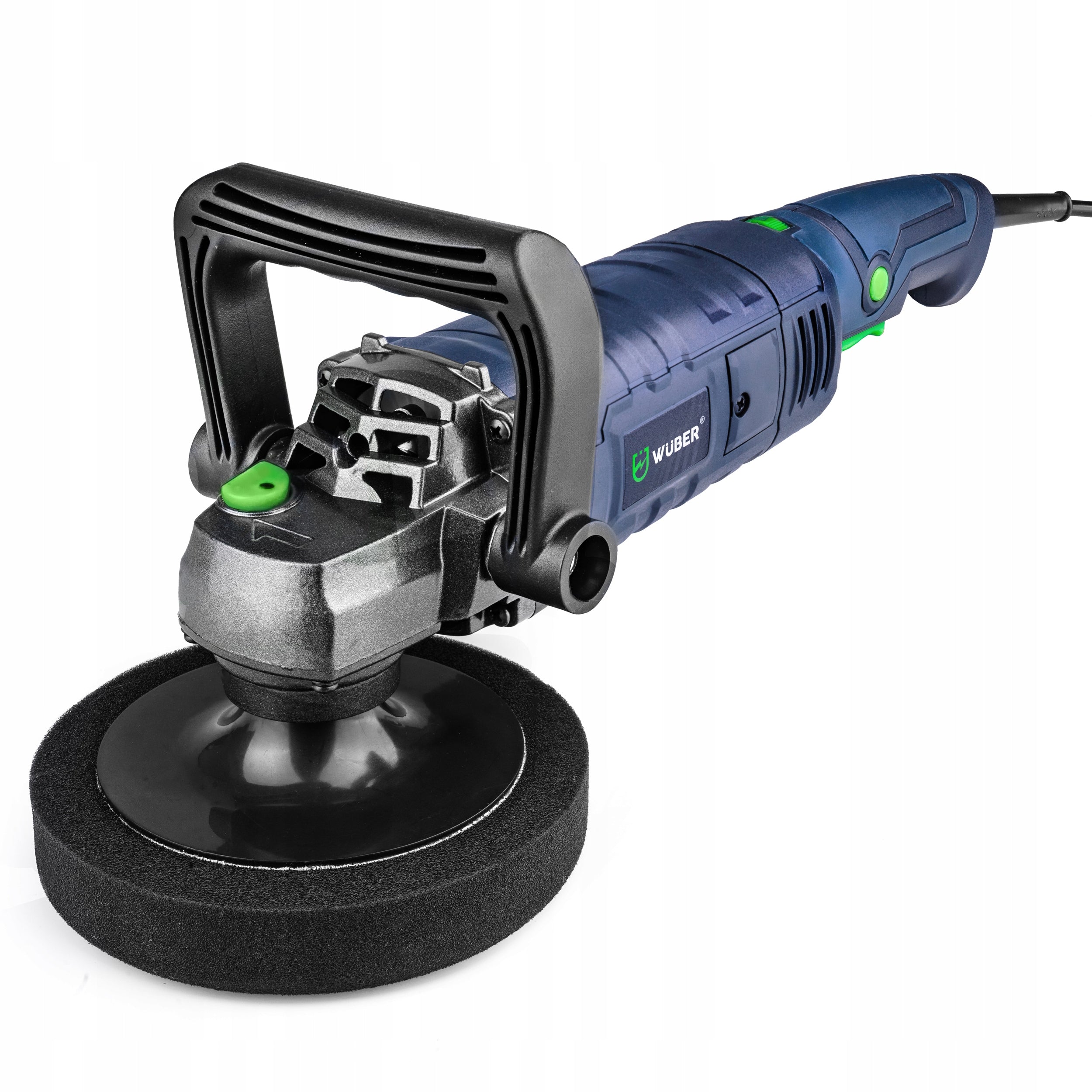 ROTARY CAR POLISHER 2300W SPEED CONTROL + SPONGE SET +FELT Packaging status original