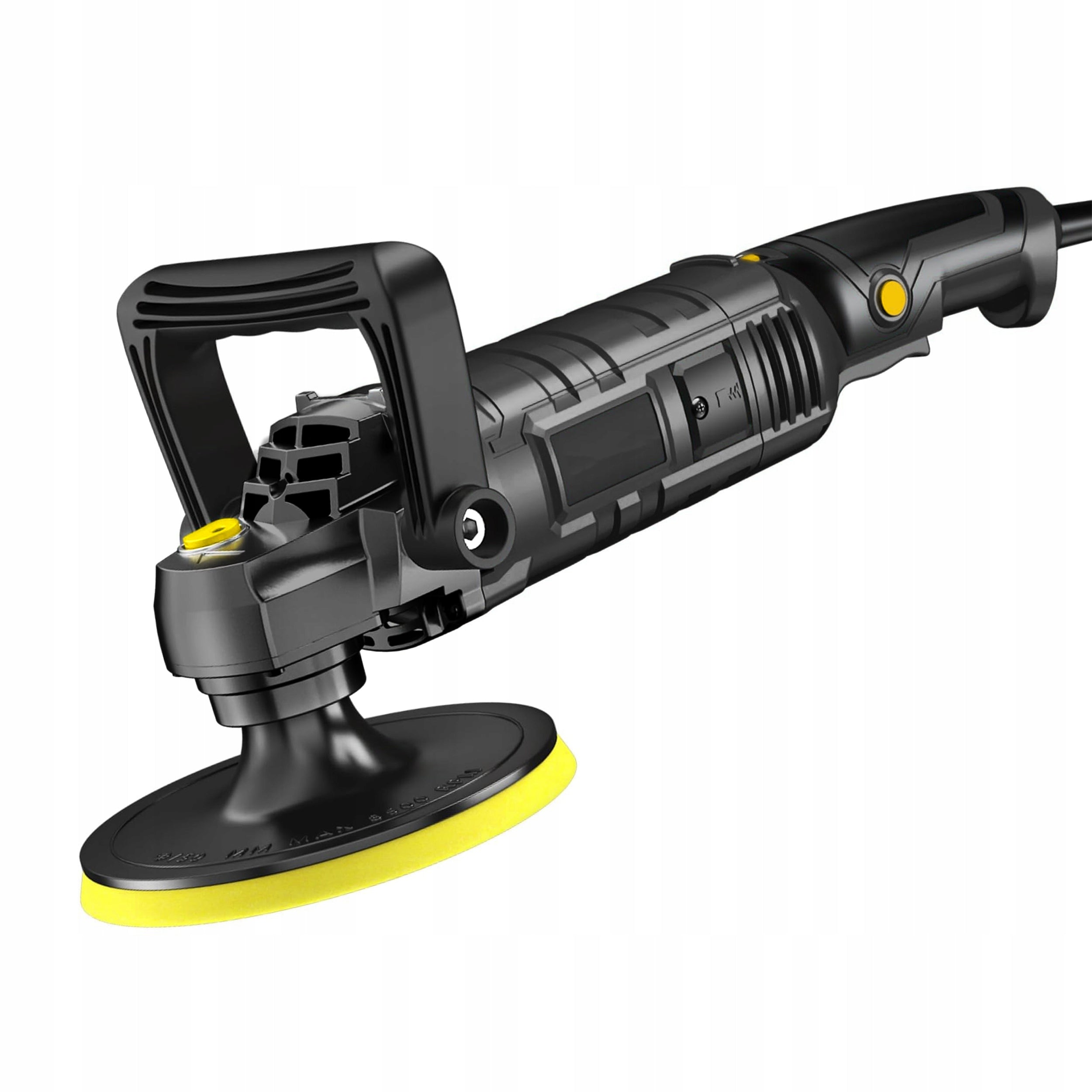 ROTARY CAR POLISHER 2600W ROTATION ADJUSTMENT 150mm + SPONGE SET Brand Renew Force