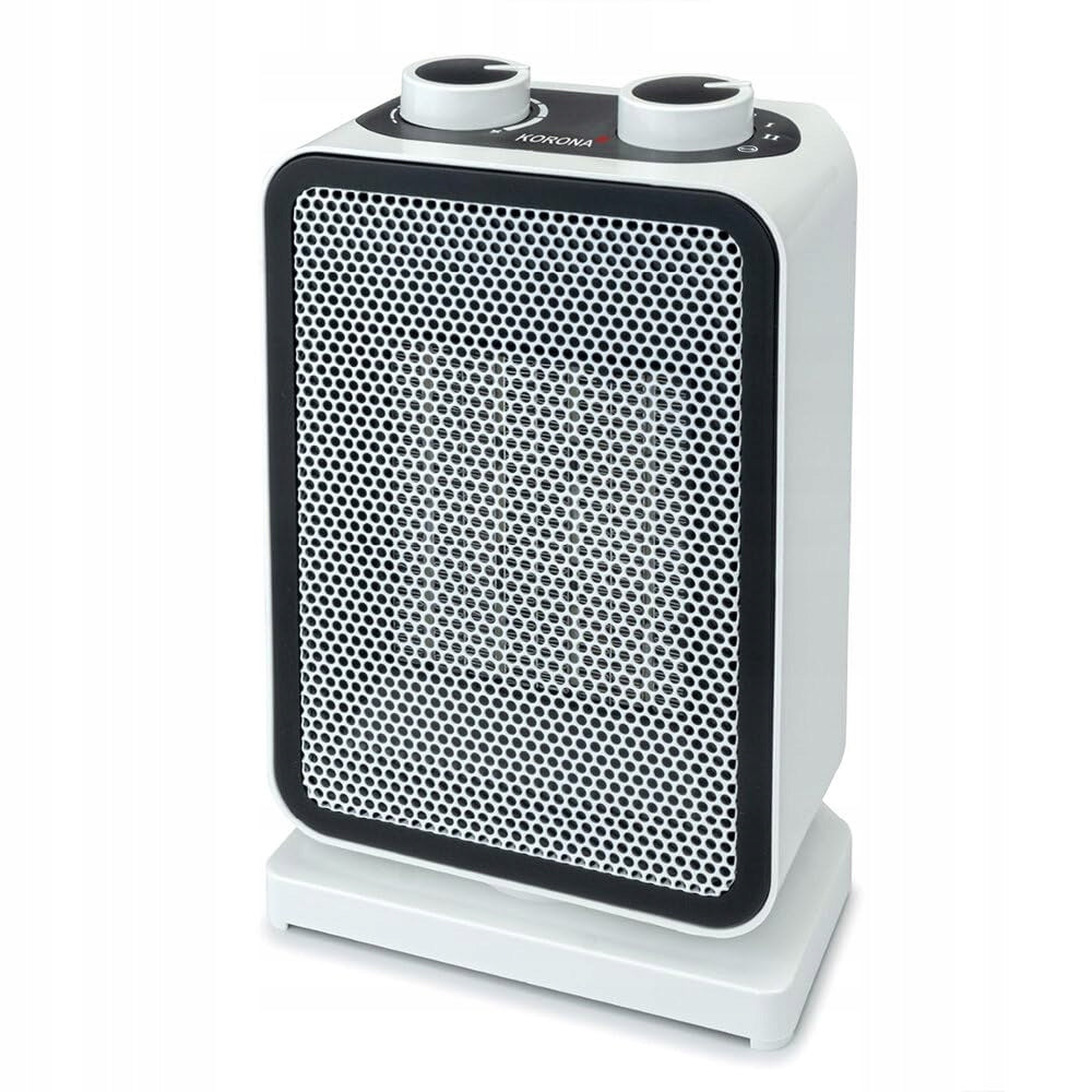 ROTARY CERAMIC FAN KORONA 60001 WHITE/BLACK 1500 W