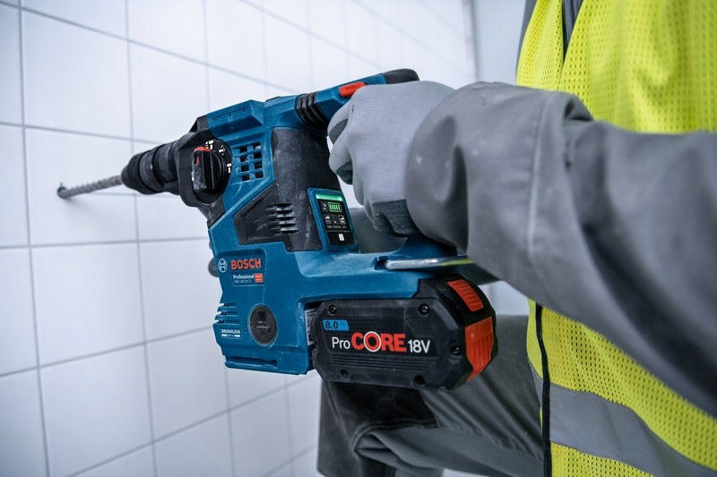 ROTARY HAMMER CORDLESS SDS+ GBH 18V-28CF 2*8AH 611921002 BOSCH Packaging status original