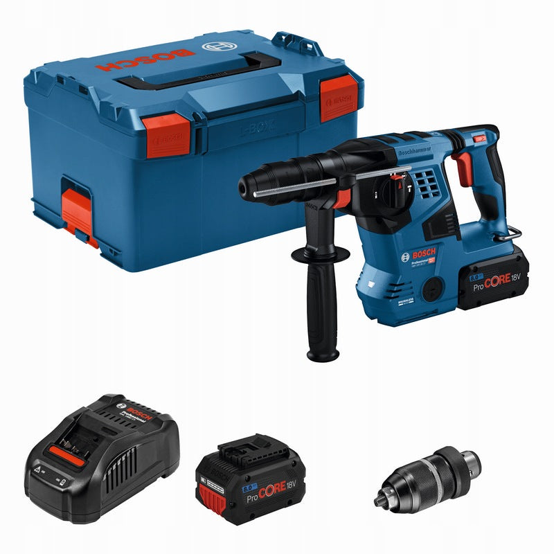 ROTARY HAMMER CORDLESS SDS+ GBH 18V-28CF 2*8AH 611921002 BOSCH