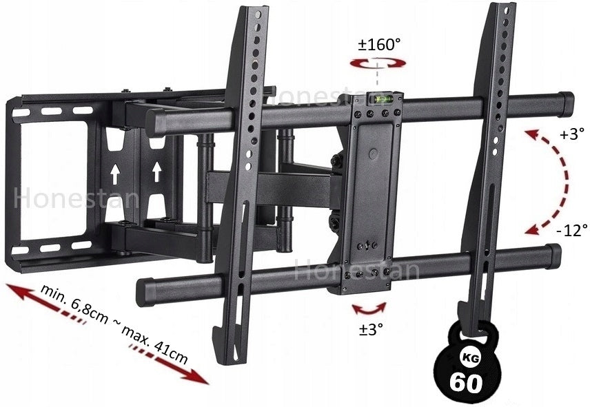 ROTARY STRONG MOUNT ADJUSTABLE FOR TV 65OLED707/12 PHILIPS Packaging status original