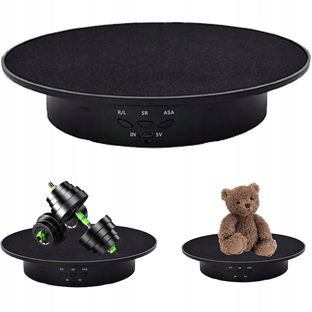 ROTARY TABLE ELECTRIC STAND USB 360° 20cm