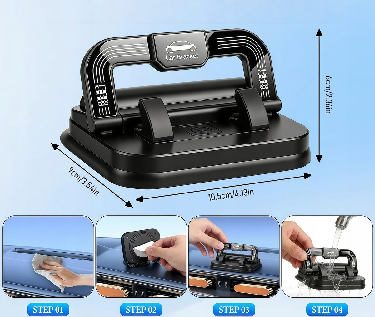 ROTATING CAR PHONE HOLDER COCKPIT BOARD 360 Brand no brand