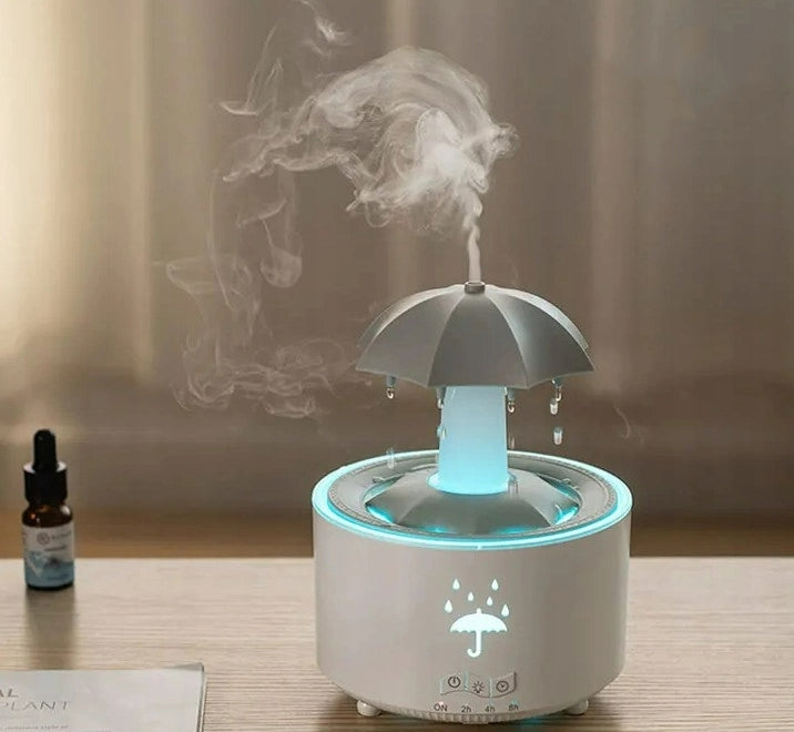 ROTATING HUMIDIFIER WITH UMBRELLA, 7 COLOURS LED, 300 ML Medical device no