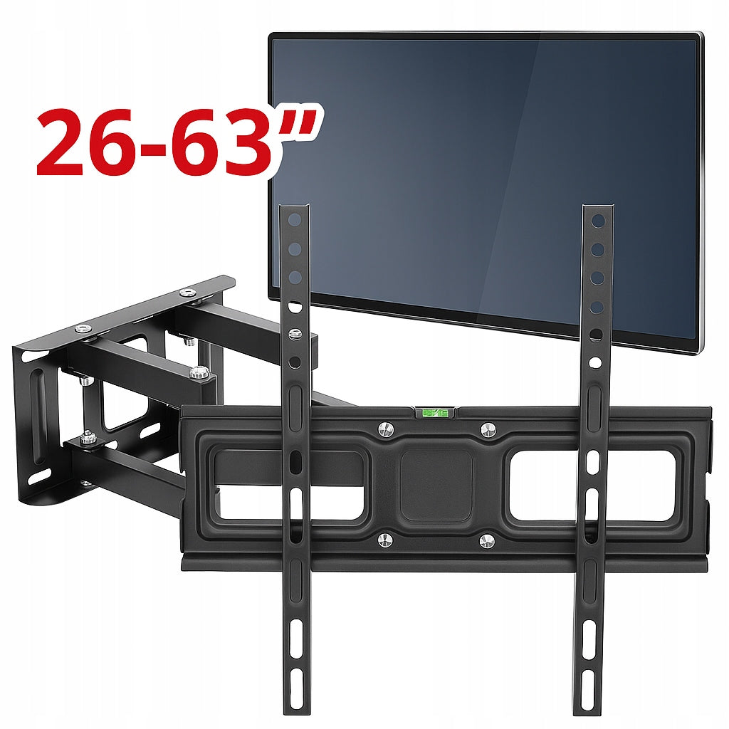ROTATING MOUNT FOR TV 26 – 63” VESA max 400mm + SCREW LEVEL