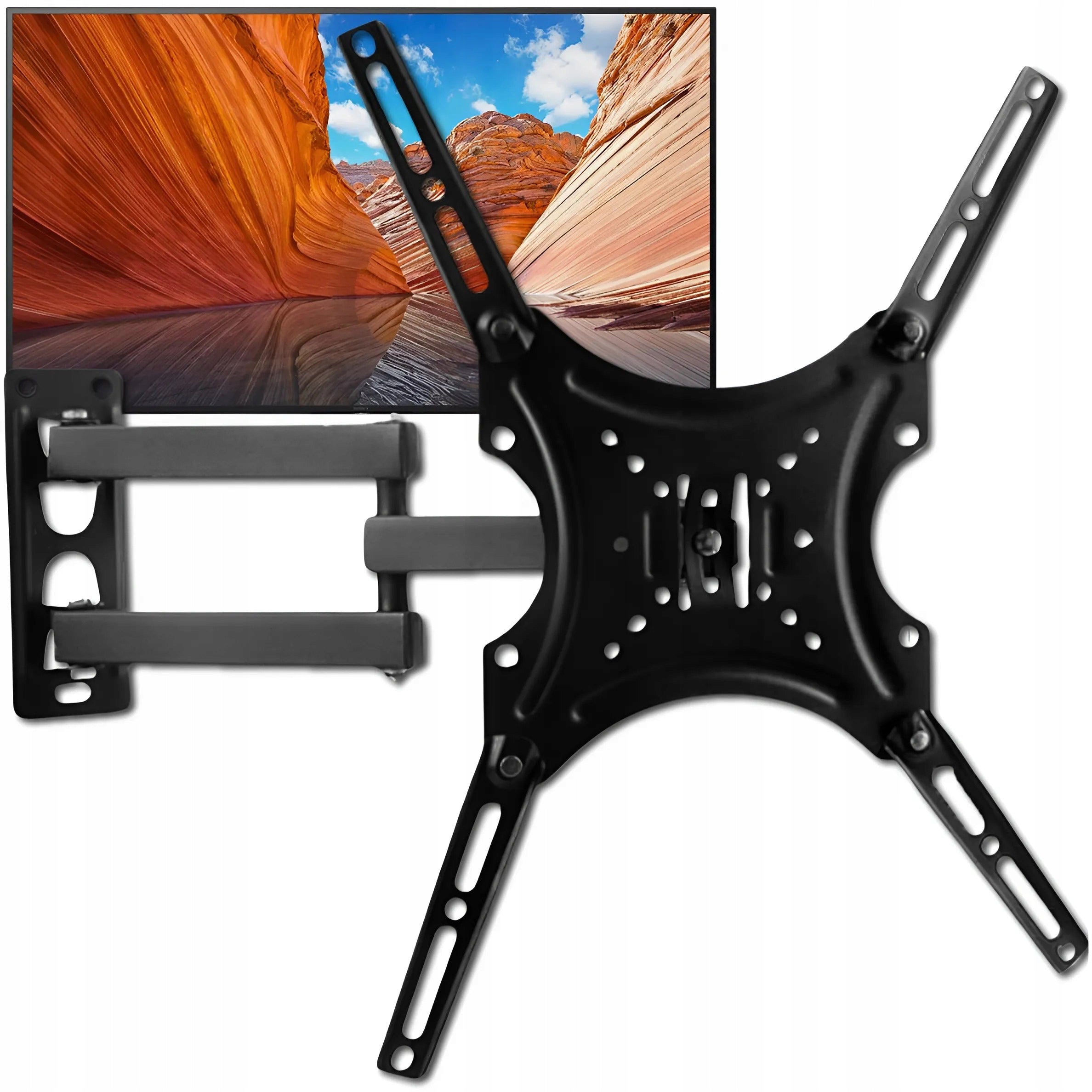 ROTATING TV MONITOR HOLDER TV HANGER STRONG XL 14"- 55" 50kg