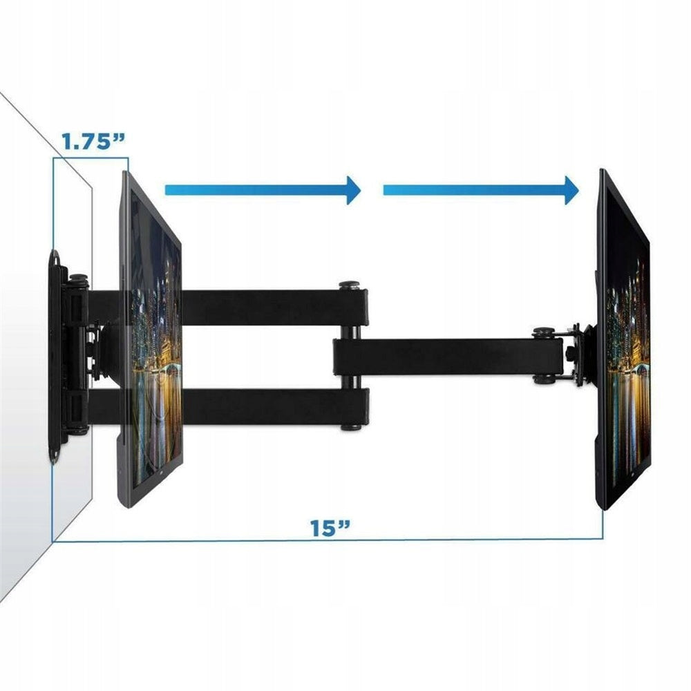 ROTATING TV MOUNT LCD HANGER TV MOVABLE 13-42 INCHES Brand PERLESMITH