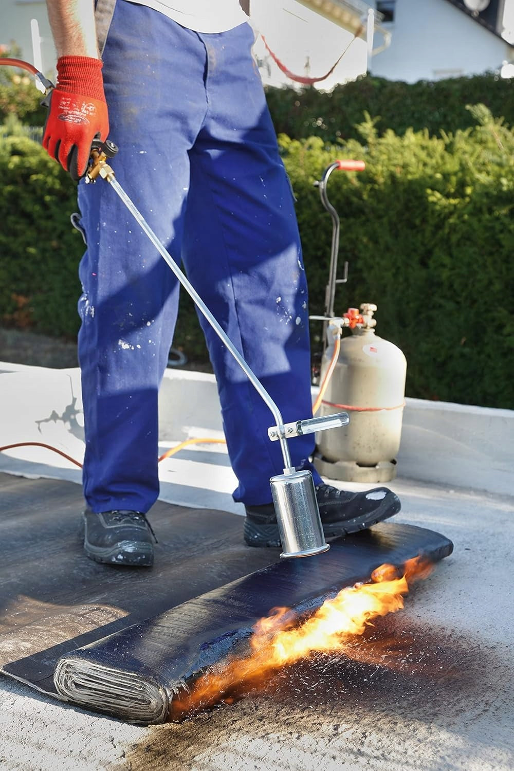 ROTHENBERGER Industrial Heating Burner Romaxi Eco with 5 m Propane Hose Brand no brand