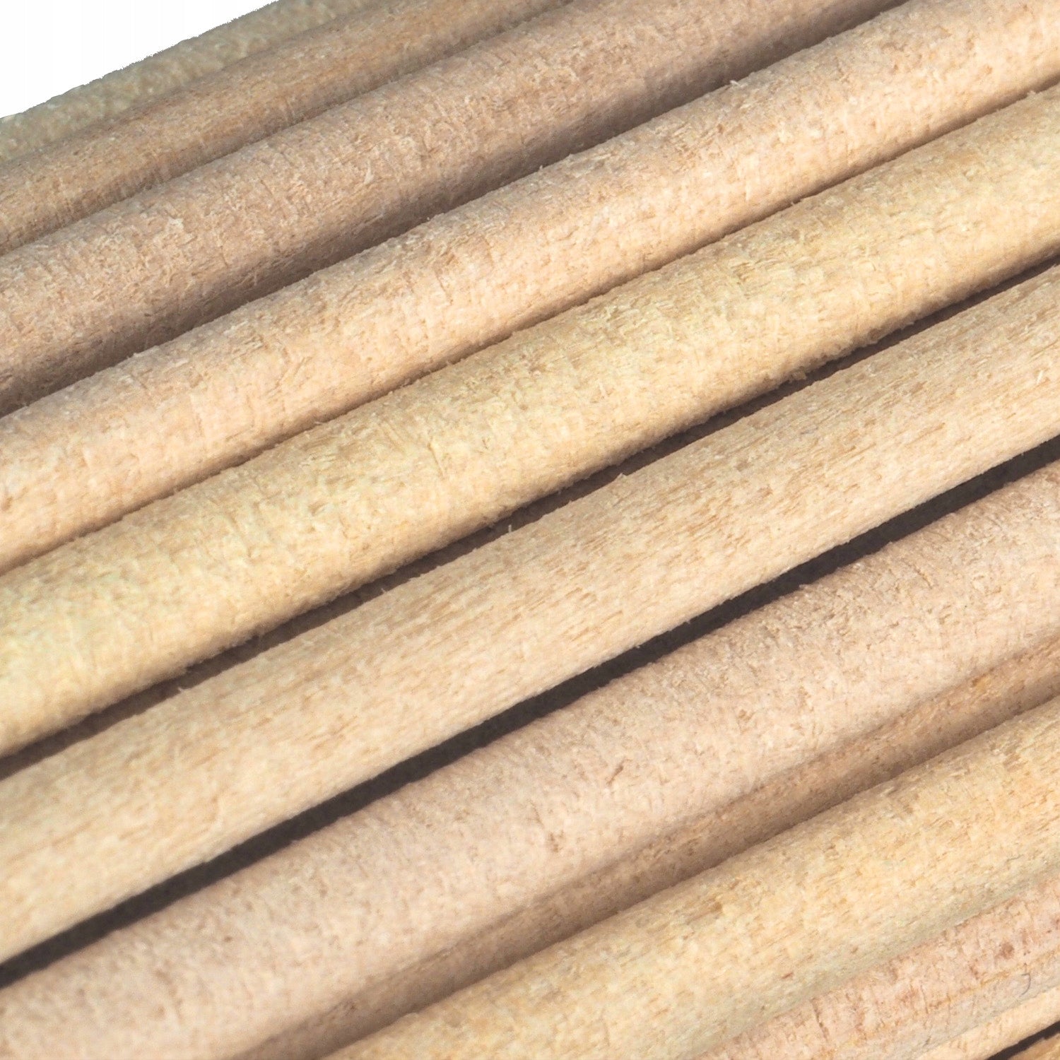 ROUGH sticks for cotton candy BEECH sticks ROUND 53 cm 100 pcs Packaging status original
