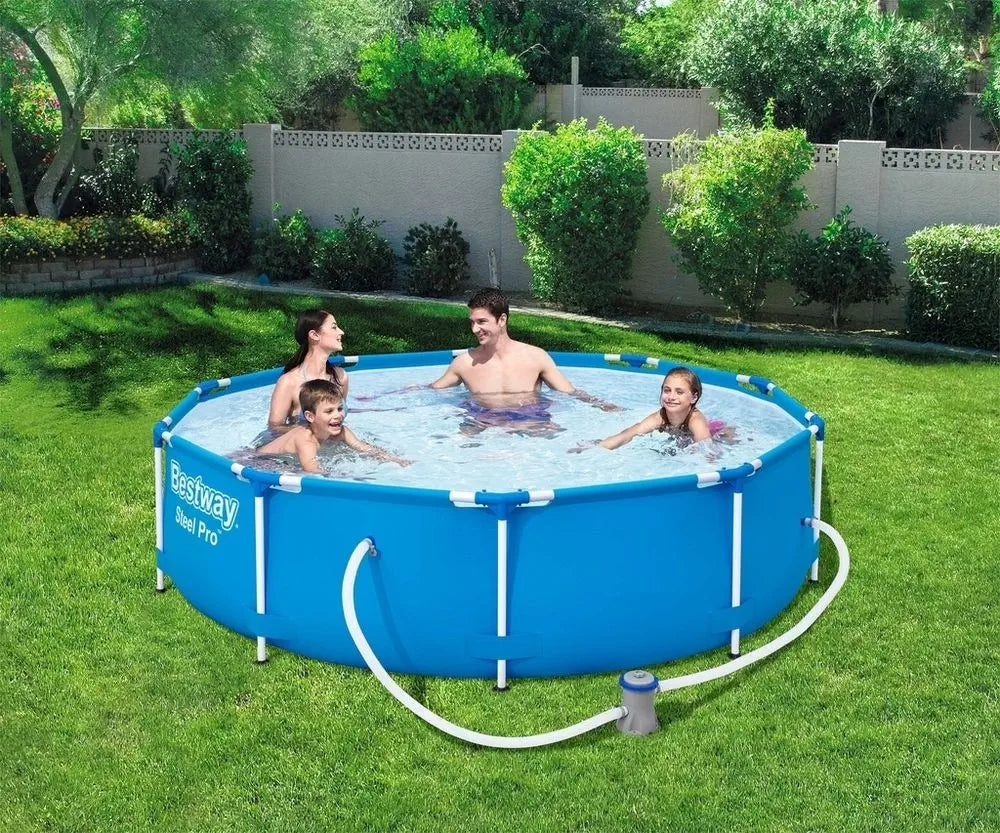 ROUND FRAME POOL 305 CM HEIGHT 76 CM CAPACITY 4678 L FAMILY Length 305 cm