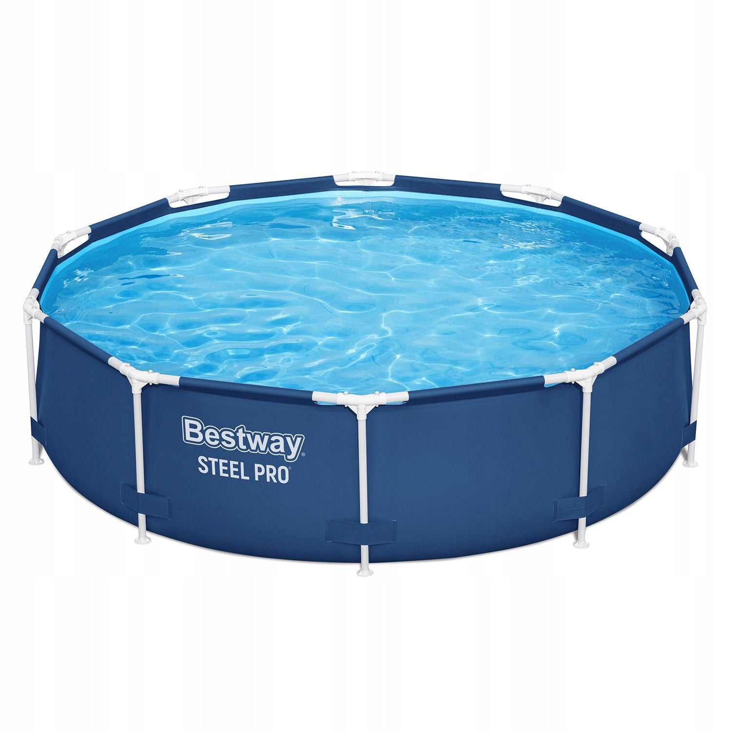ROUND GARDEN POOL 305X76CM STEEL FRAME bestway