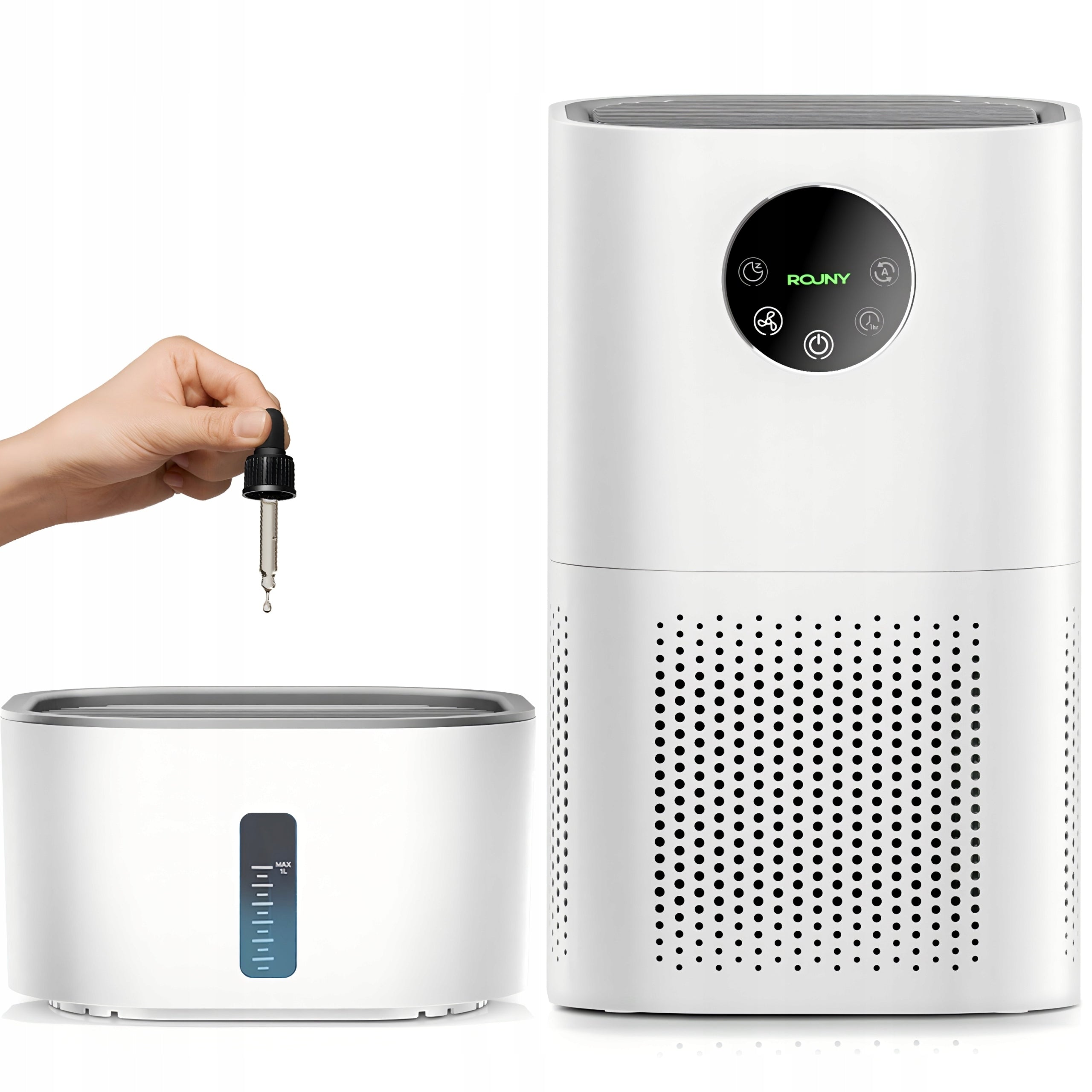 ROUNY MIUI AP-T2 Air purifier humidifier 24W 1250rpm 52dB 1L Packaging status original