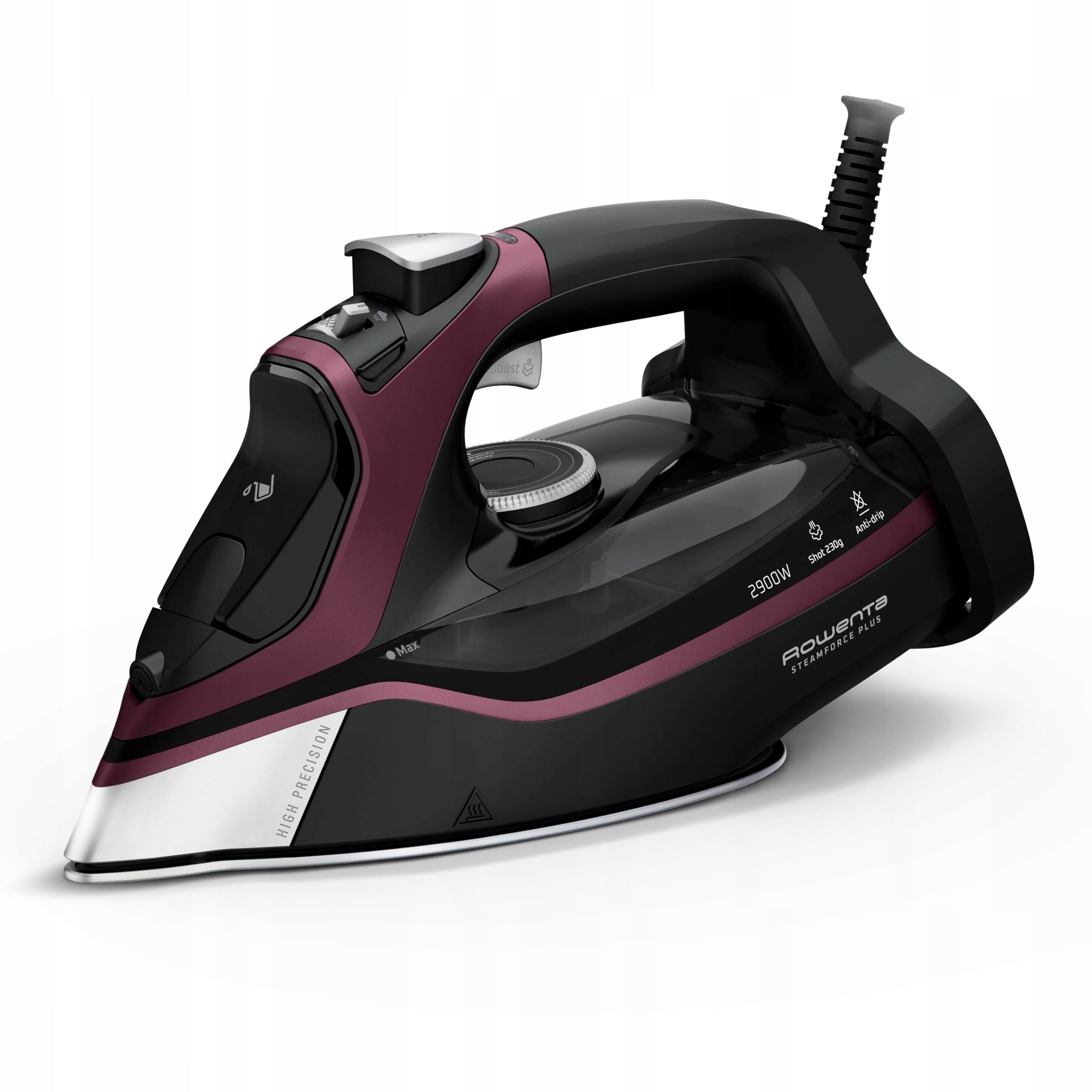 ROWENTA Steamforce Iron 2900W 45g/min 230g/min Dripping Protection