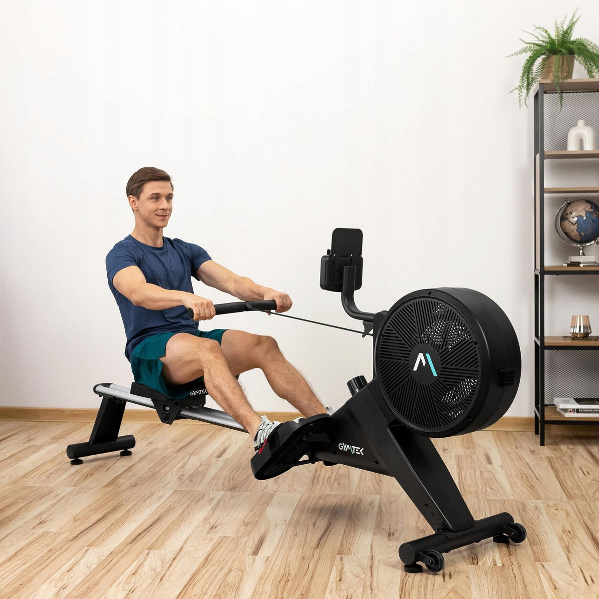 ROWING MACHINE AIR MAGNETIC HOME AIR ERGOMETER XR1500 GYMTEK Brand Gymtek