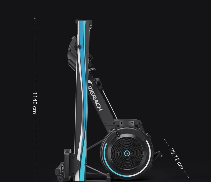 ROWING MACHINE WITH ADJUSTABLE AIR RESISTANCE MERACH R50 Brand no brand