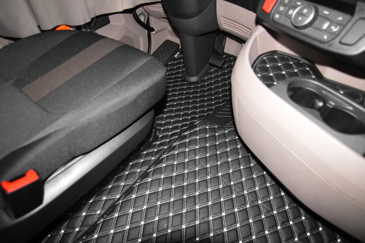 ROYAL DAF XG Double Quilted Rugs Uncushioned BLACK-GRAY Manufacturer's catalog number D-ROY-XG-AUT-KPL-NA-CZASZA
