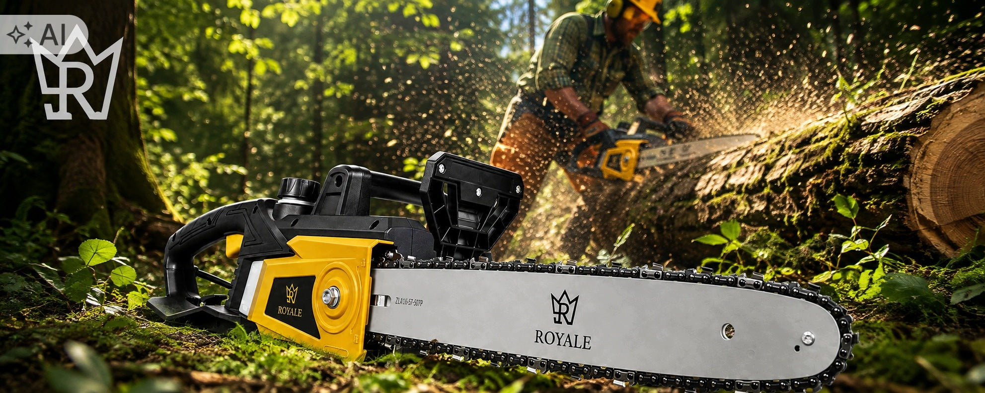 ROYALE PRO 3000 16'' Electric Chainsaw for MAX Wood Manufacturer code Piła Royale PRO 3000