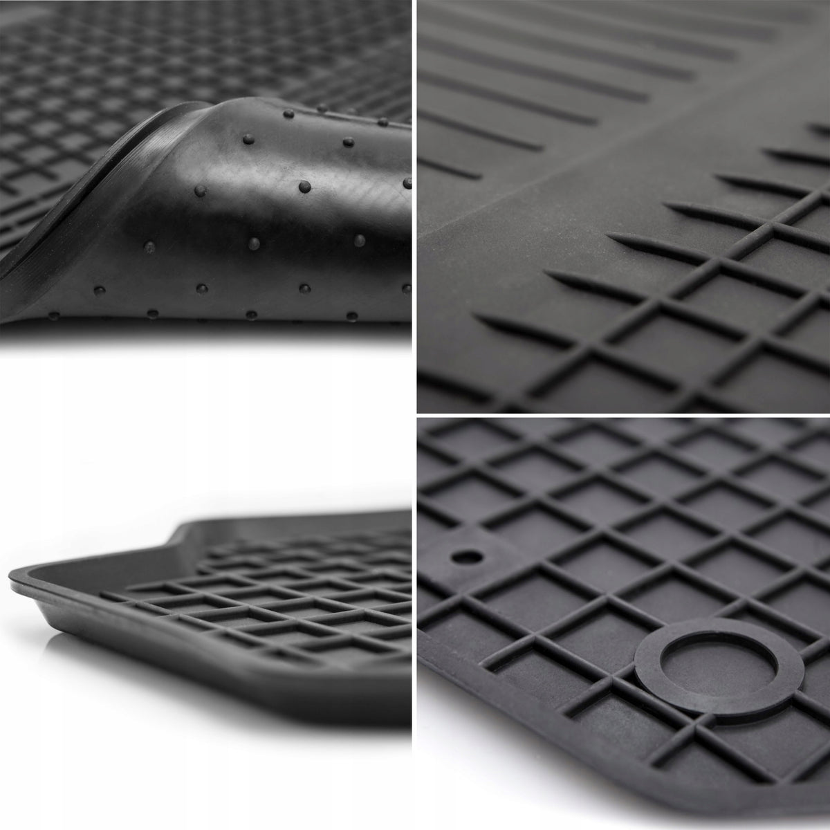 RUBBER CAR RUGS WITH RIM + STOPWATCHES - PRACTICAL SET EAN (GTIN) 5907694920513