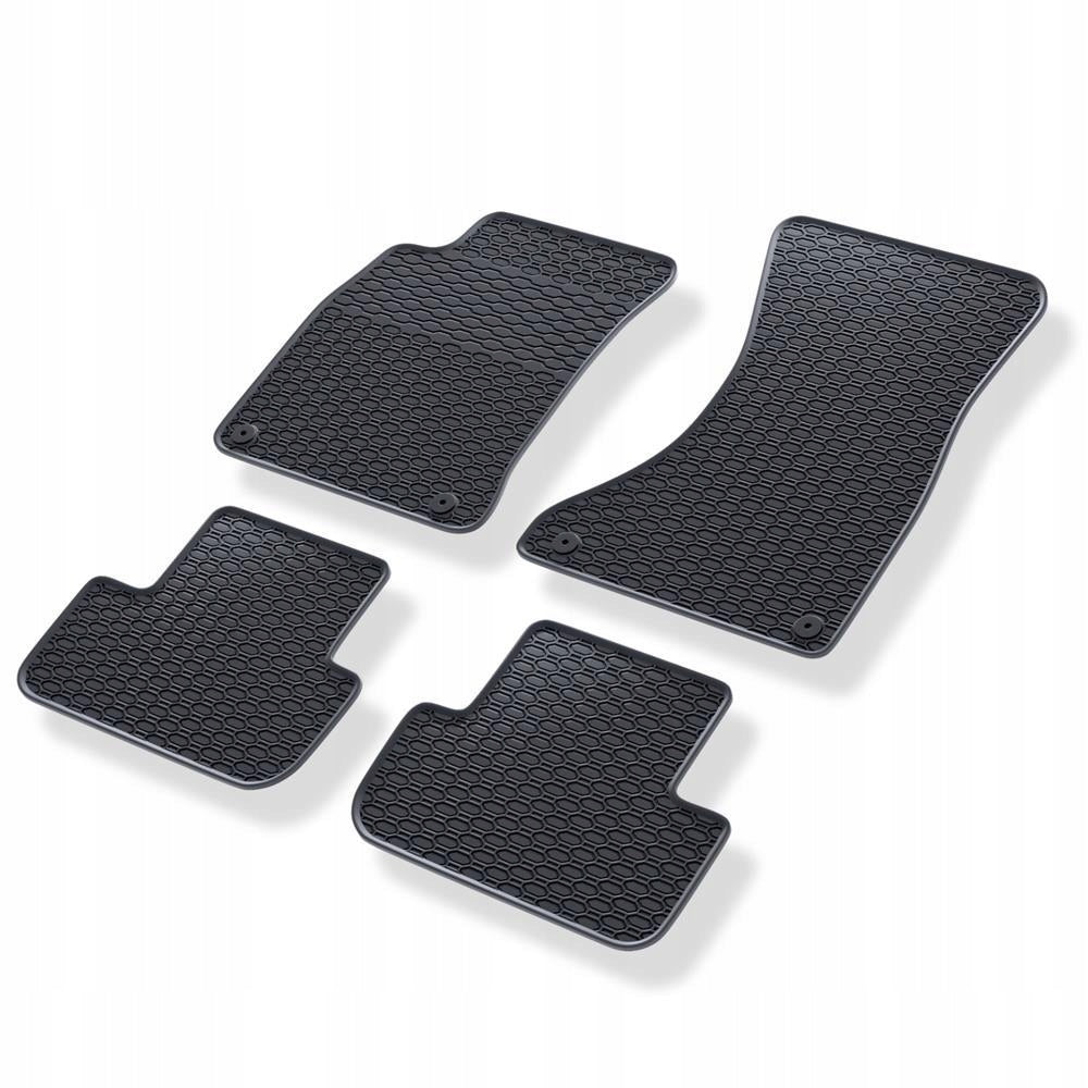 RUBBER MATS for Audi A5 8T Sportback (2007-2016) 4 pcs. black Multi-item bundle yes