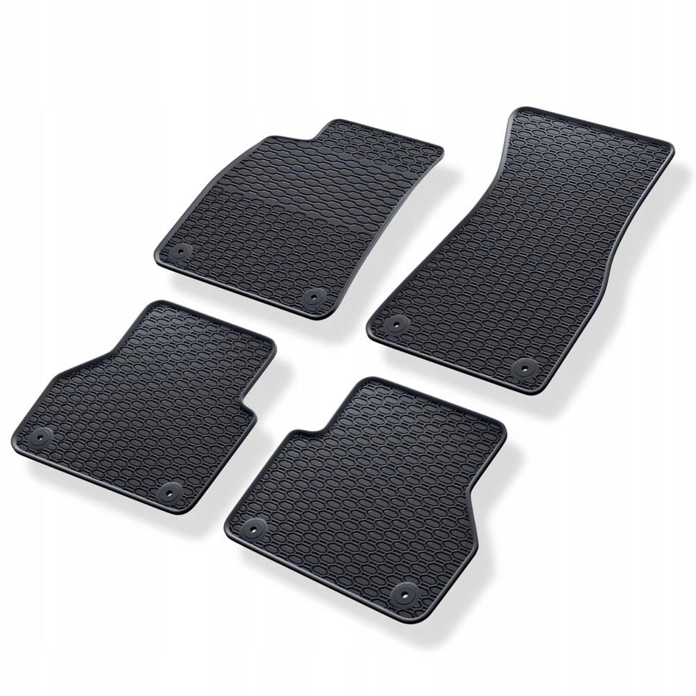 RUBBER MATS for Audi A6 C8 Sedan, Avant (2018-2025) 4 pcs. black Multi-item bundle yes