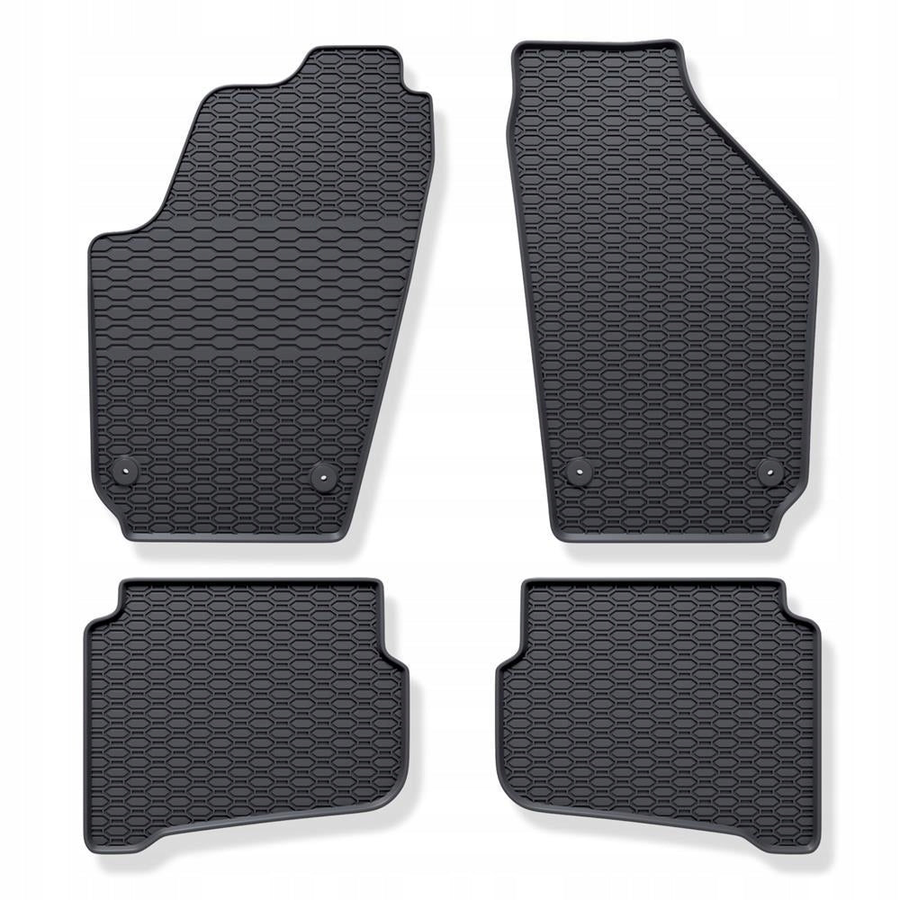 RUBBER MATS for VW Volkswagen Polo IV Hatchback (2001-2009) Manufacturer Geyer-Hosaja