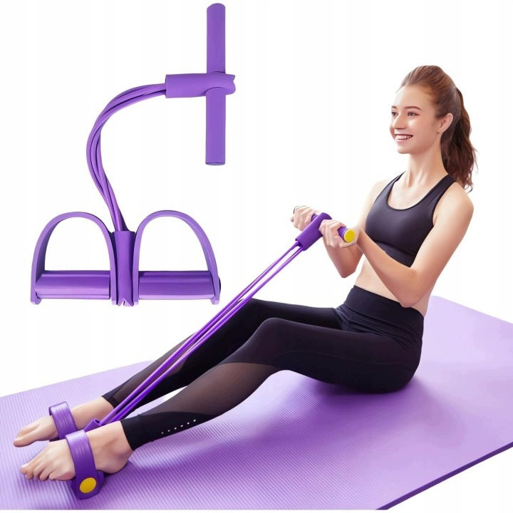 RUBBER RESISTANCE EXERCISE TAPE FOR WOMEN ABDOMINAL THIGH TRAINING ARMS EBOOK Brand no brand