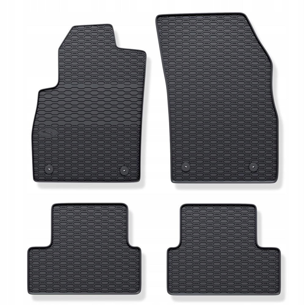 RUBBER RUGS for Opel Astra J Hatchback, Sedan, Sports Tourer (2009-2019) Manufacturer Geyer-Hosaja