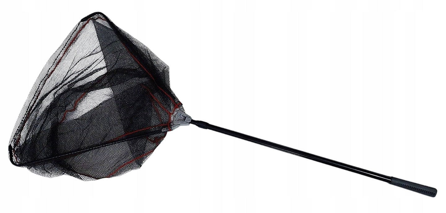 RUBBERIZED LANDING NET 250 CM TELESCOPIC FOLDING FOR CARP+LIGHTS+STOPPERS Manufacturer code P250