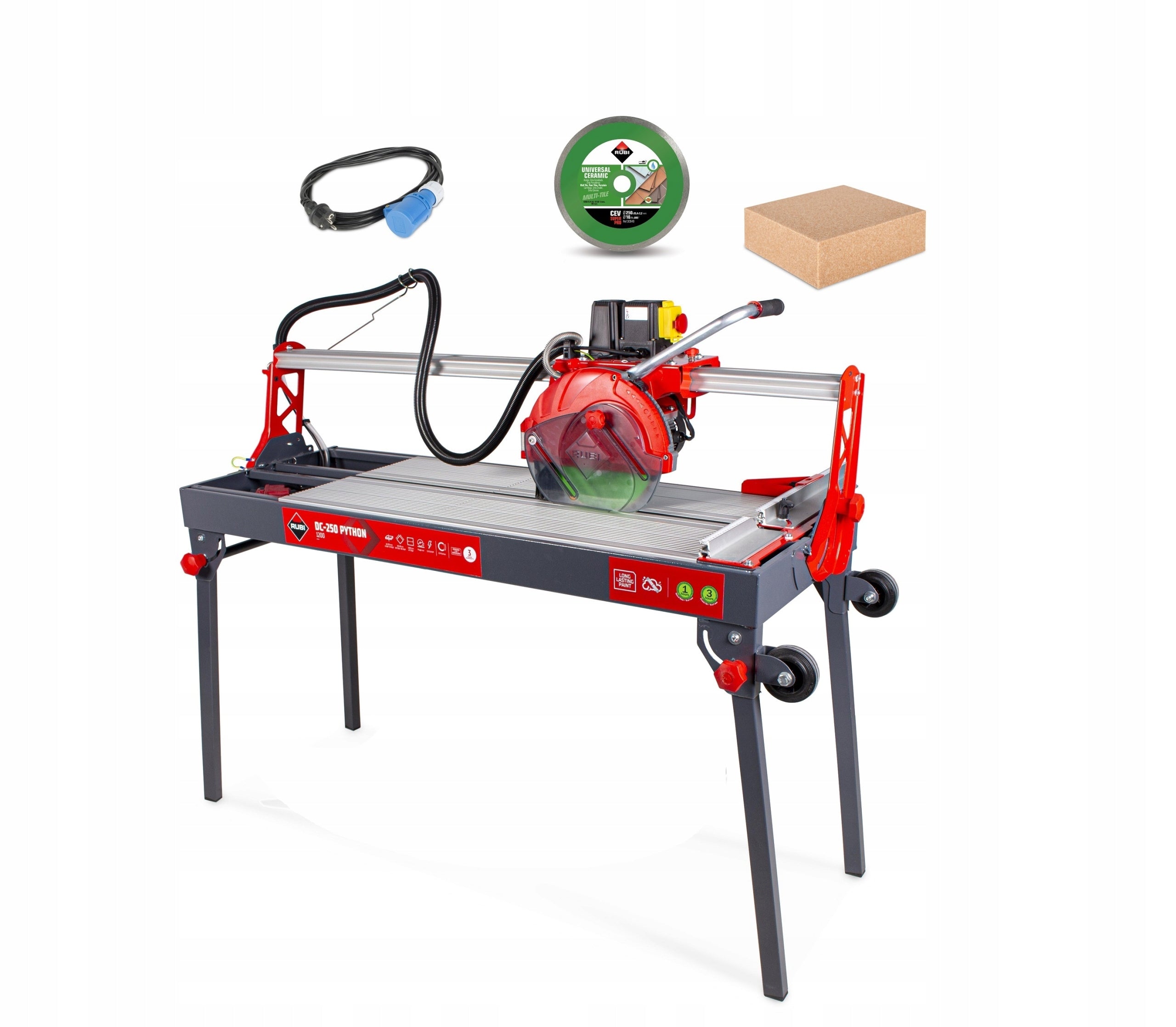 RUBI DC-250 1200 GRES GLAZE CUTTER 120cm Brand Rubi