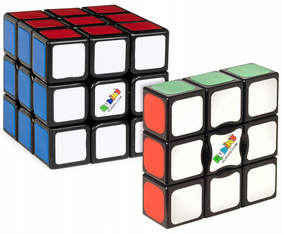 RUBIK CUBE 3x3 STARTER KIT + RUBIK'S EDGE SIMPLE FOR BEGINNERS Brand Rubik's