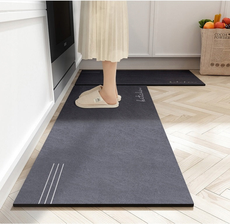 RUG ANTI-SLIP KITCHEN MAT 60cm/100cm DARK GREY Manufacturer code 722916
