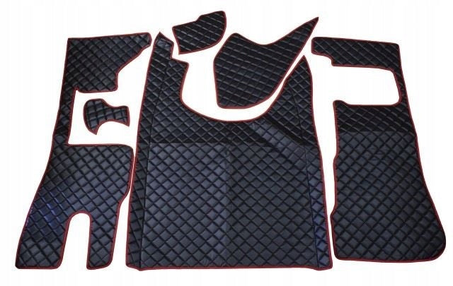 RUG DAF XG/XG + 2021- QUILTED PASSENGER SEAT UNCUSHIONED BLACK