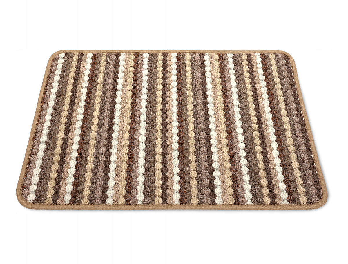 RUG THICK STRONG LOOP MULTI BEIGE 100x100 EAN (GTIN) 5905031501647