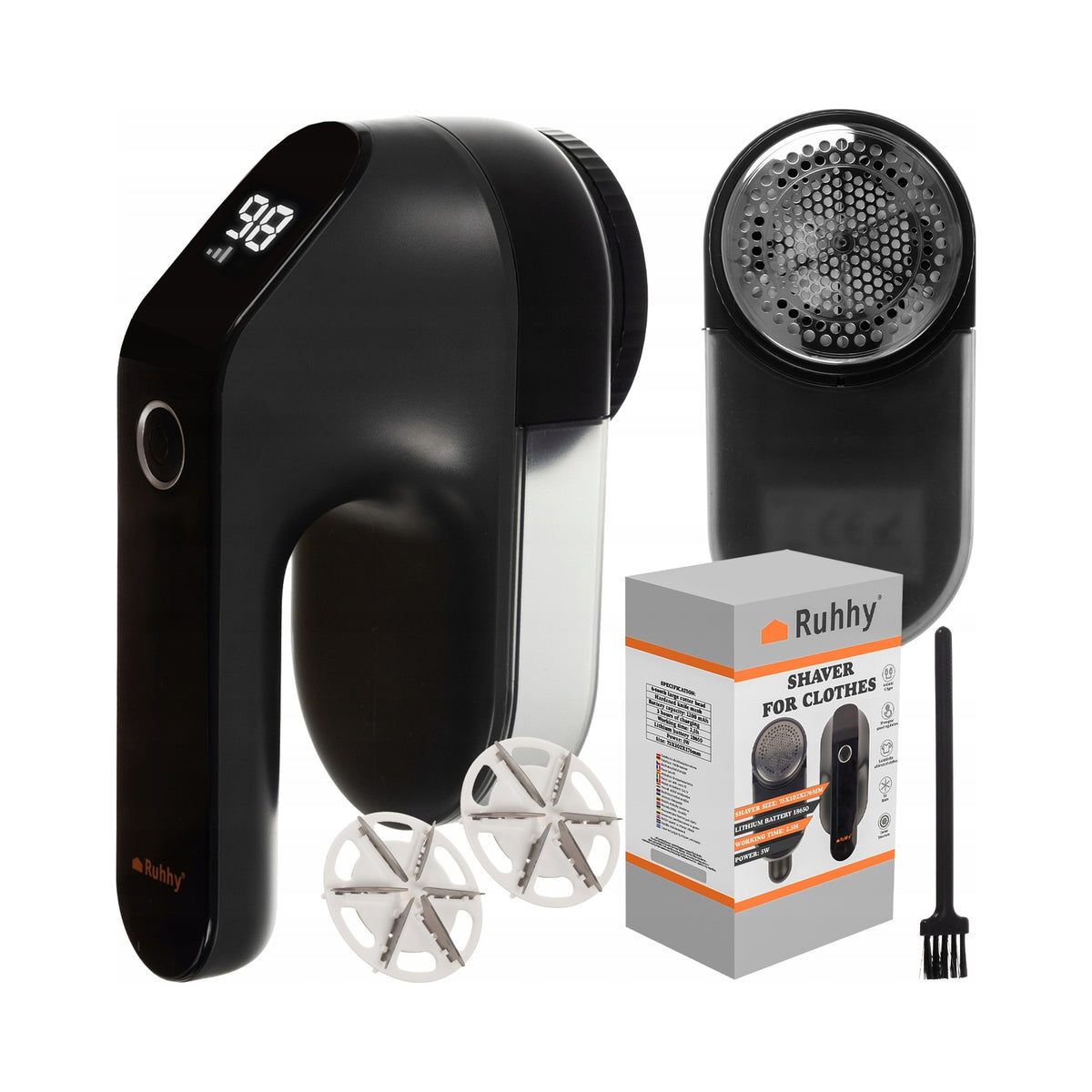 RUHHY RAZOR FOR CLOTHES + 2 BLADES