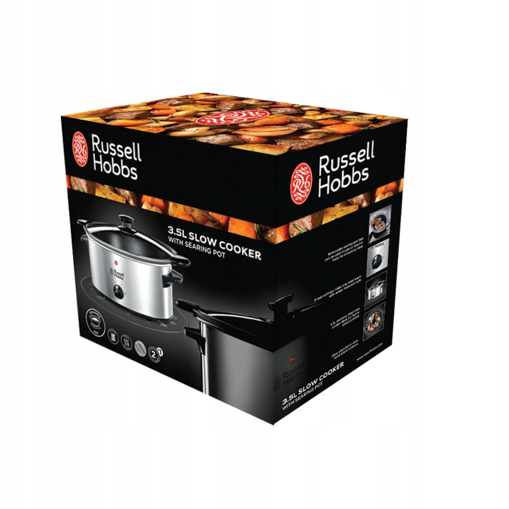 RUSSELL HOBBS 22740-56 SLOW COOKER COOK@HOME Dominant color black