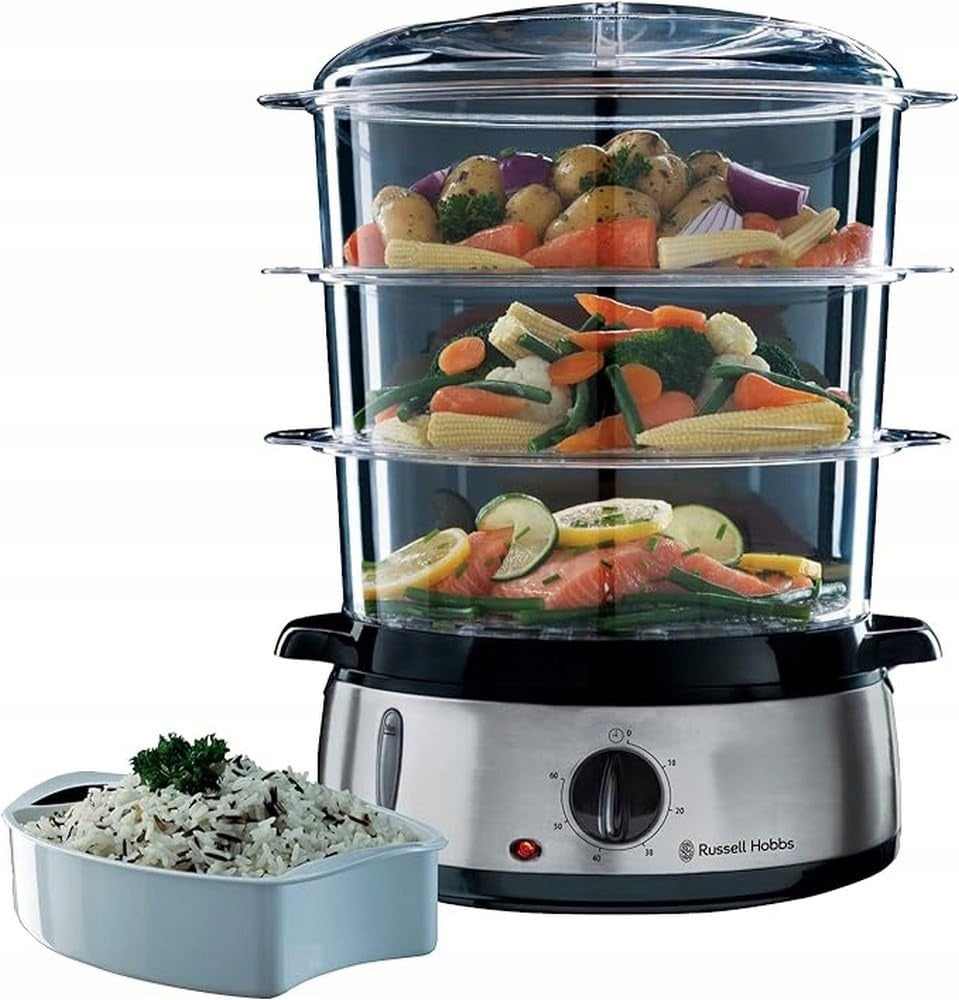 RUSSELL HOBBS Steamer 9L Timer 60 Min Automatic Shutdown BPA Free