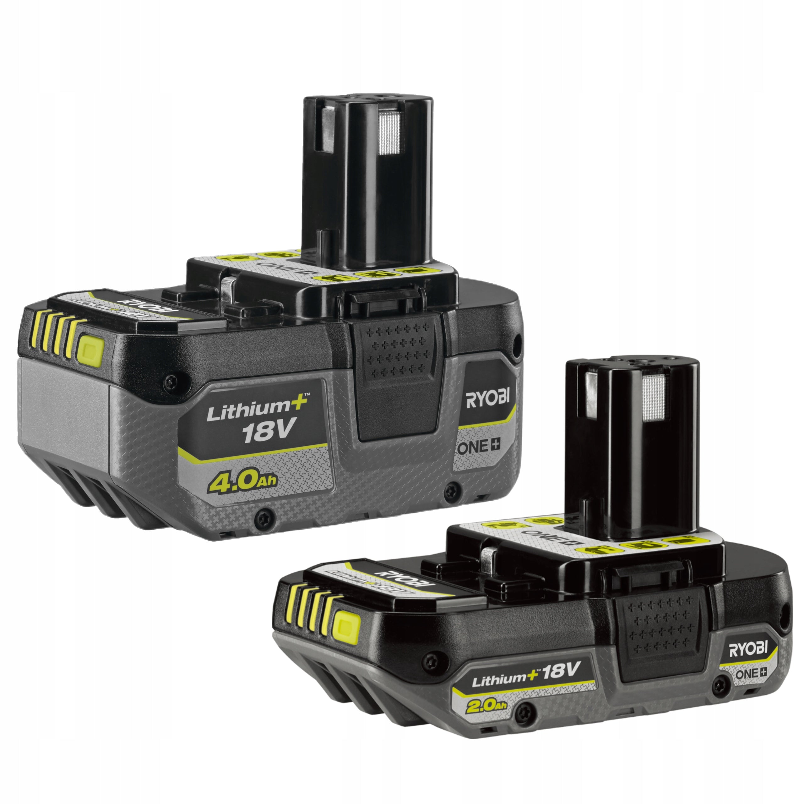 RYOBI 18V 4.0AH AND 2.0AH ONE+ LITHIUM+ RB18242X BATTERY PACK