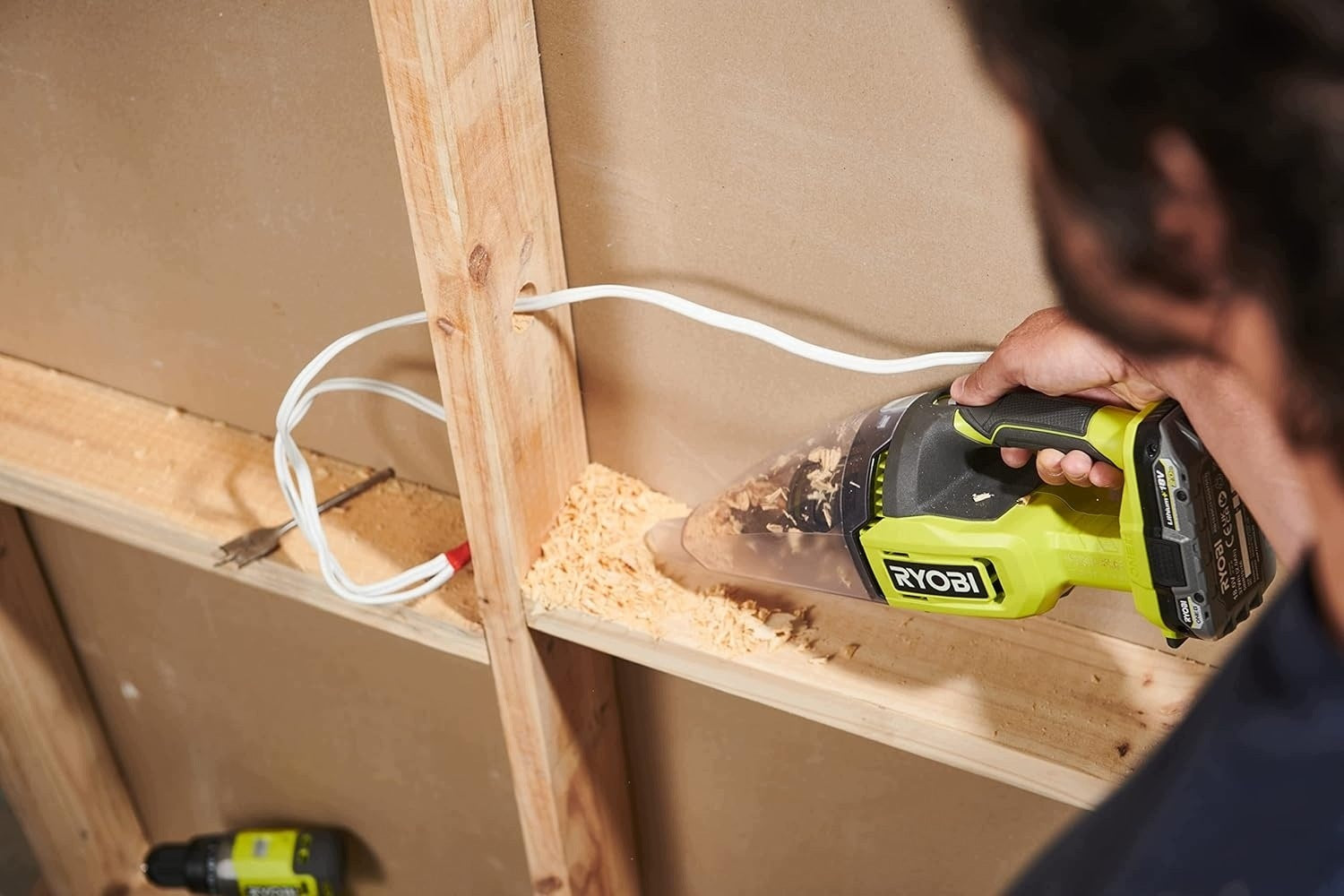 RYOBI 18V CORDLESS VACUUM CLEANER, RHV18F-0, VERSION WITHOUT BATTERY AND CHARGES Manufacturer no brand