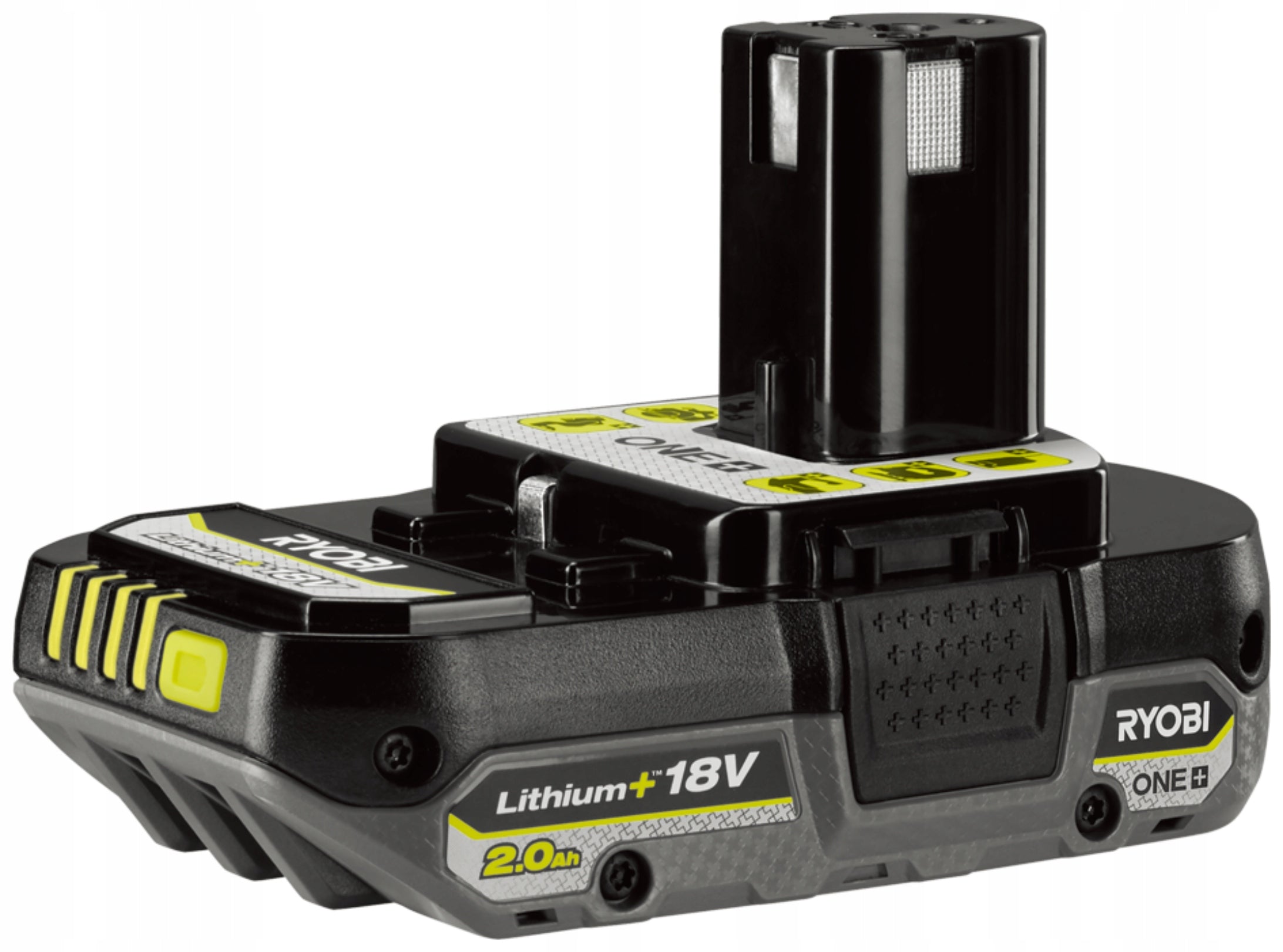 RYOBI BATTERY PACK 2,0 Ah 18V +CHARGER 2A RC18120A-120C Brand Ryobi