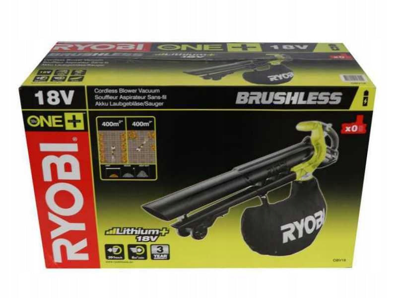 RYOBI BL OBV18 LEAF BLOWER / VACUUM CLEANER 18V BODY Packaging status original