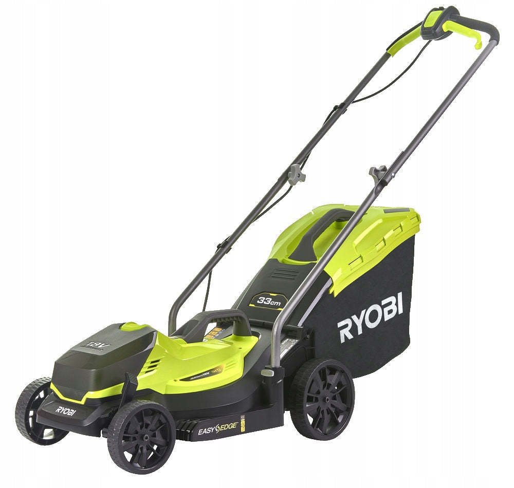 RYOBI CORDLESS MOWER 33CM ELECTRIC OLM1833B EASYEDGE ADJUSTMENT Packaging status original