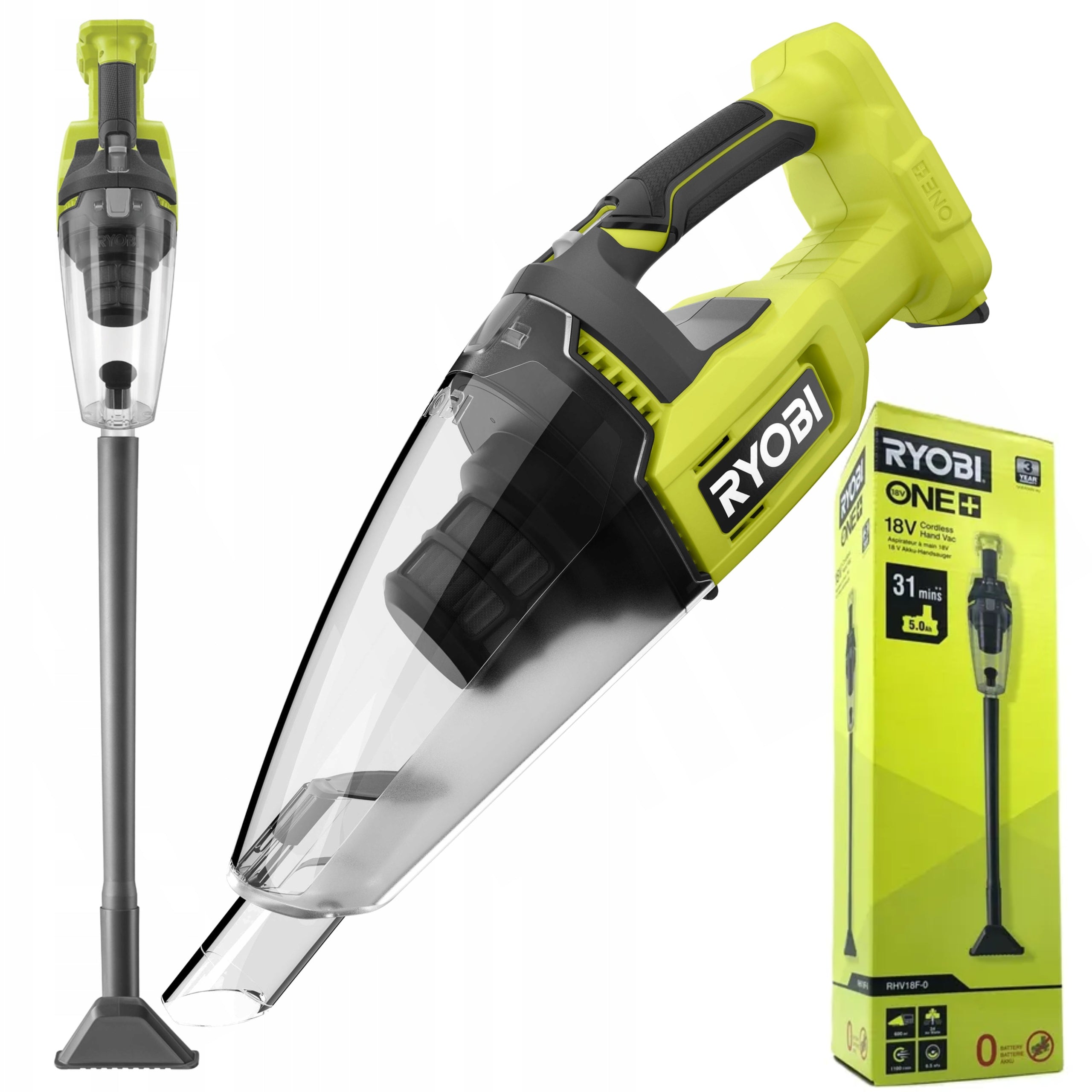 RYOBI CORDLESS VACUUM CLEANER RHV18F-0 MANUAL 18V ONE+ TIP FOR FLOORS