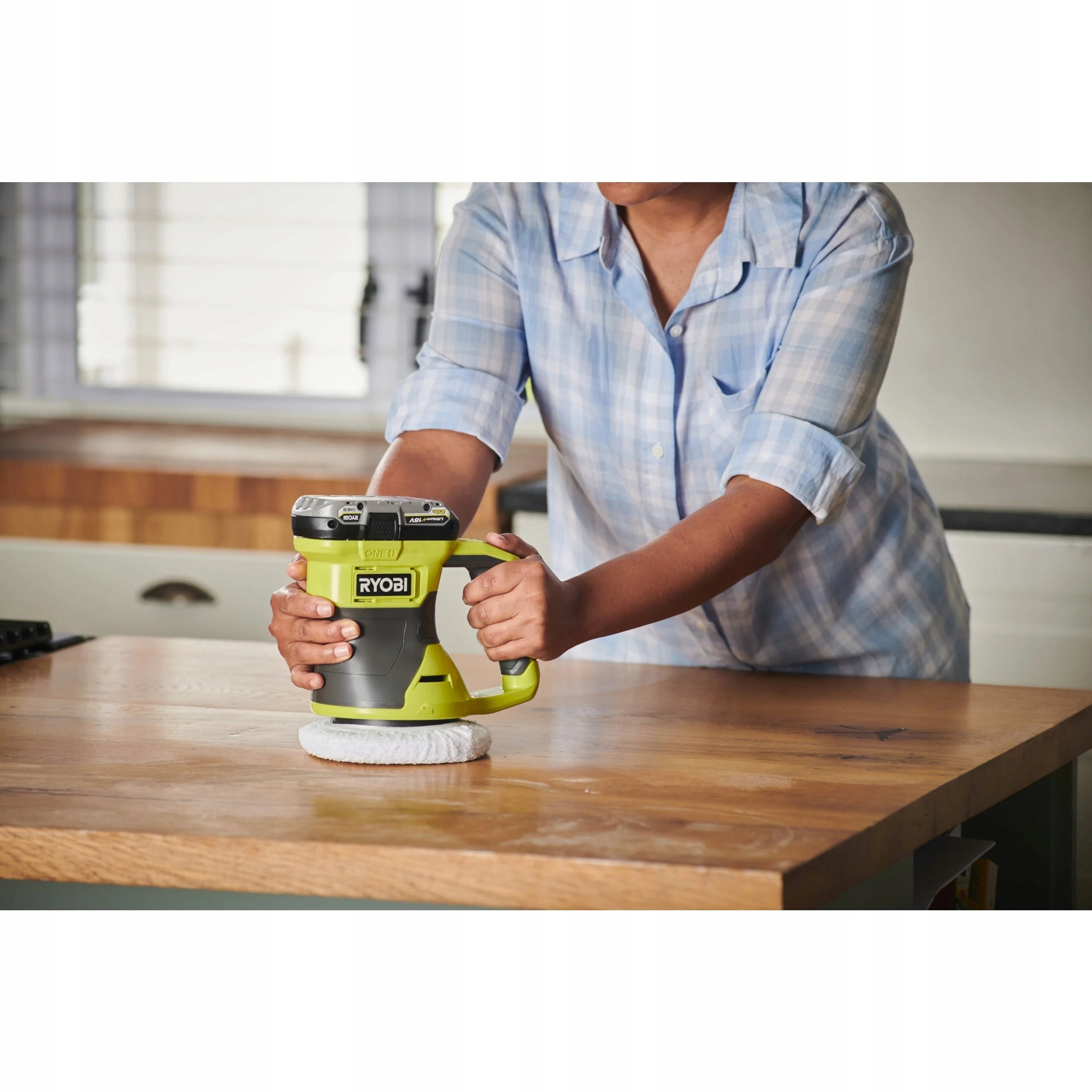 RYOBI ECCENTRIC POLISHER 18V RBP18150-0 SOLO VERSION WITHOUT AKU AND CHARGER Manufacturer code 5133005617