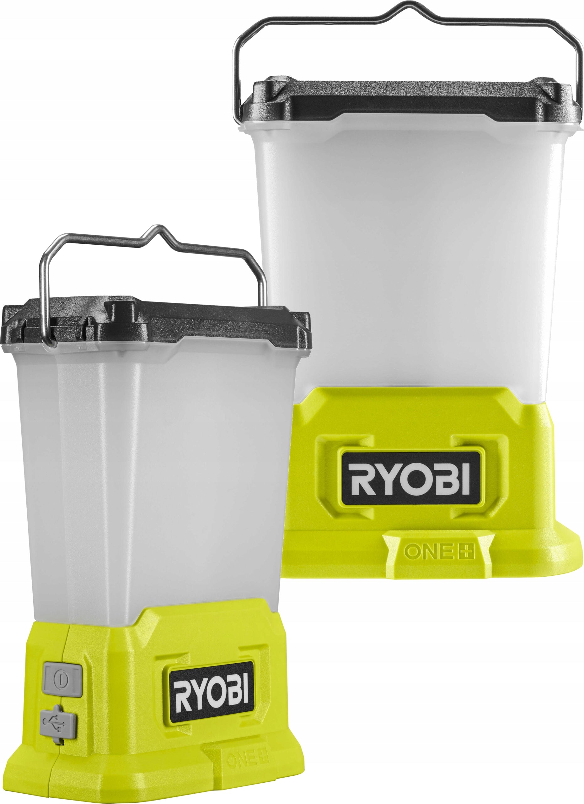 RYOBI LED CAMPING LAMP WORKSHOP FLASHLIGHT 850 Lm USB PORT RLL18-0 ONE+